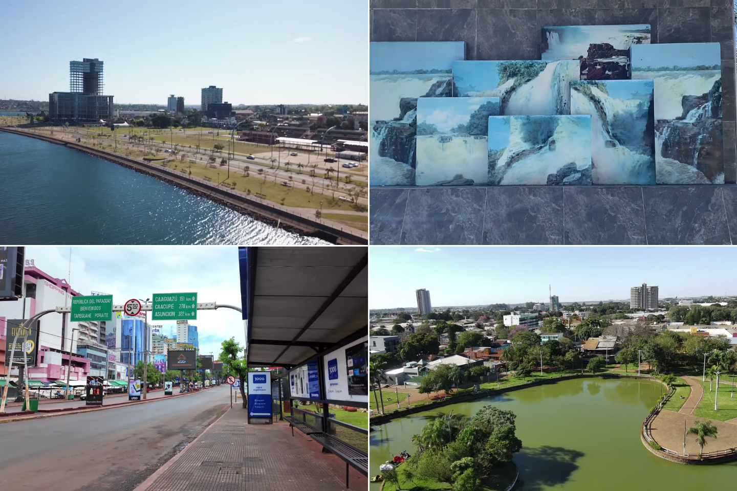 Cidades de fronteira do Paraguai em 2026