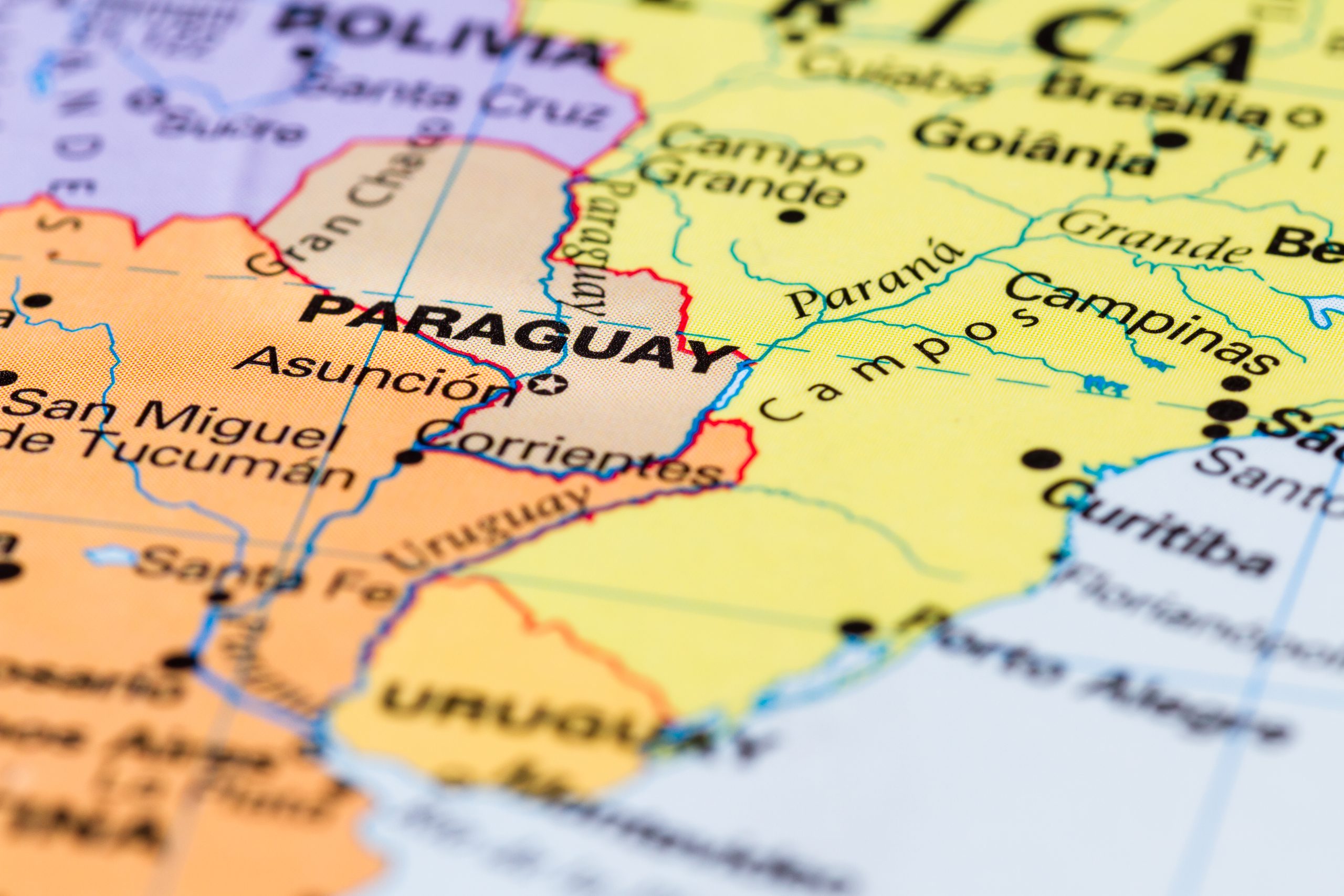 Como chegar ao Paraguai